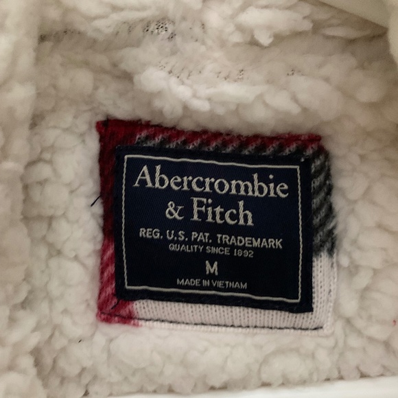 Abercrombie and Fitch - 3/4 Length Checkered Jacket - Picture 3 of 3